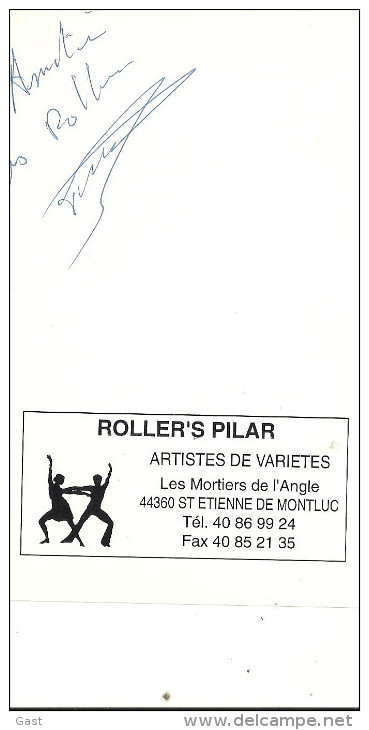 44  ST  ETIENNE  DE  MONTLUC   ROLLER  'S    PILAR   ATTRACTIONS  INTERNATIONALES - Saint Etienne De Montluc