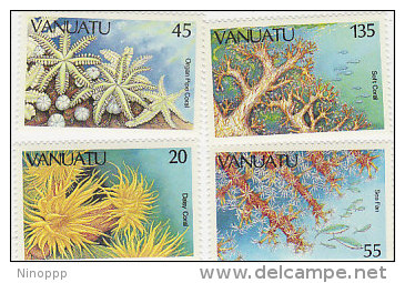 Vanuatu 1986 Coral 426-429 MNH - Vanuatu (1980-...)