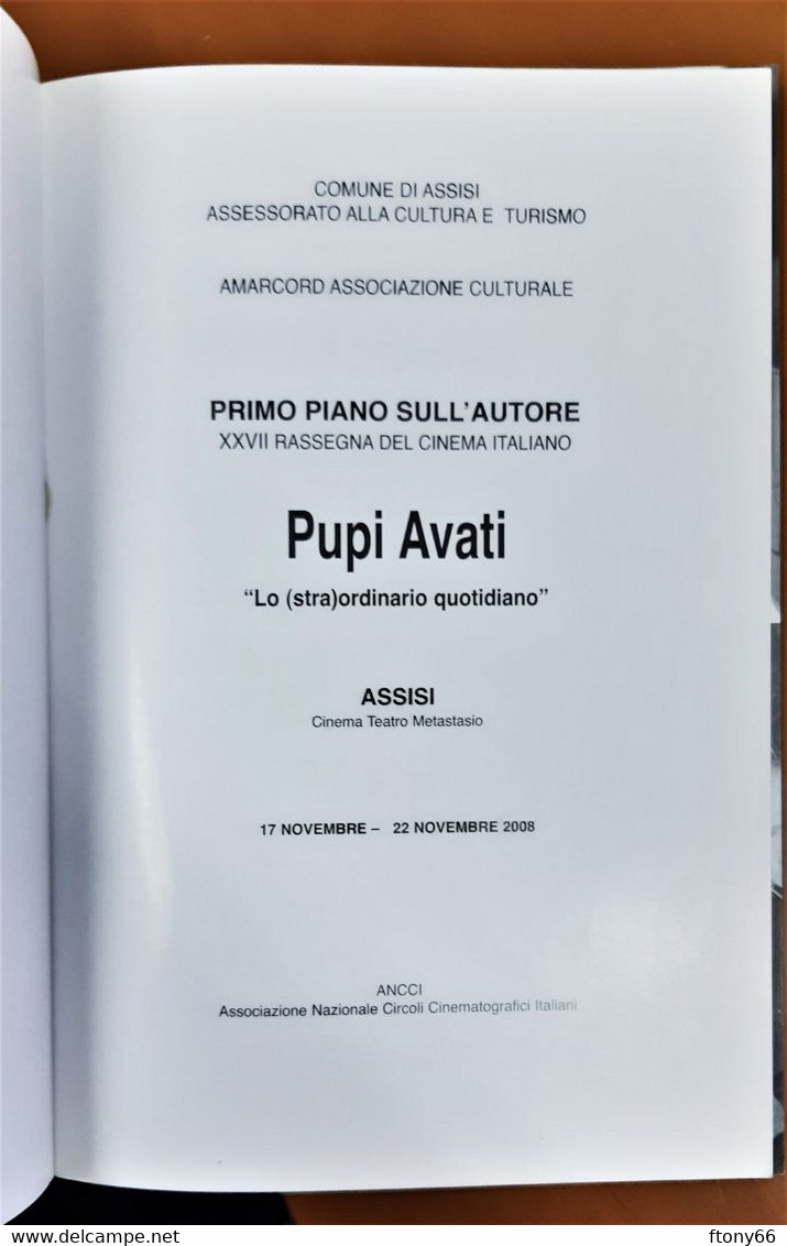 XXVII Rassegna Del Cinema Italiano: Primo Piano Sull'autore - Pupi Avati "Lo Straordinario Quotidiano" - Cinéma Et Musique