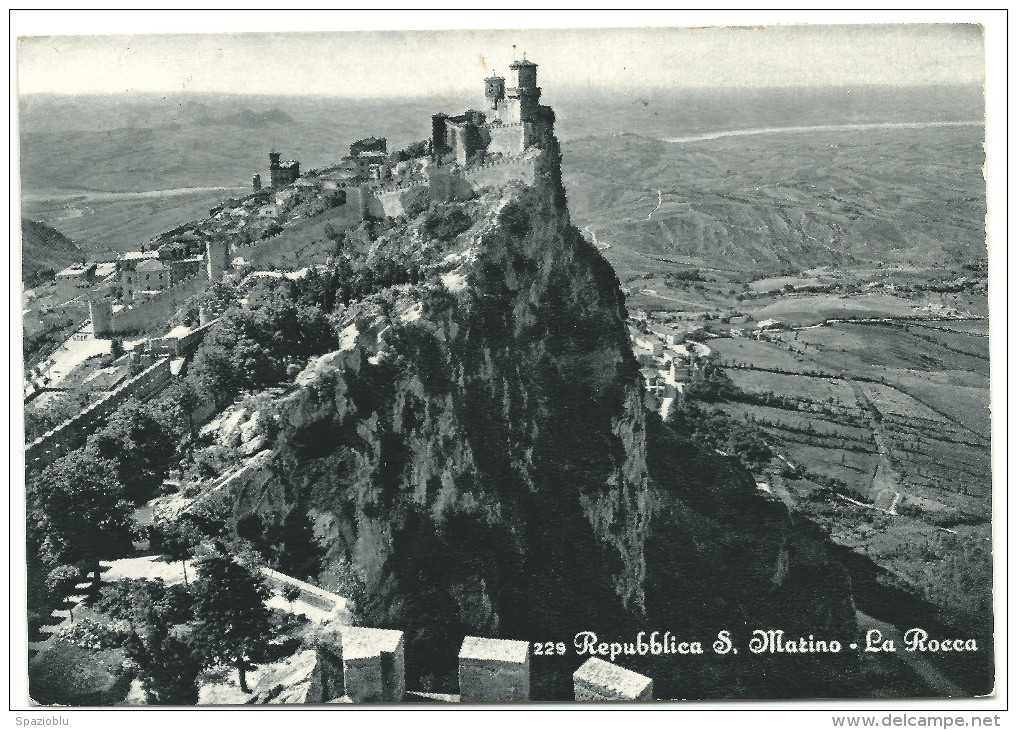 1958, Repubblica S. Marino - "La Rocca" - Castillos