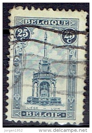 BELGIUM  # STAMPS FROM YEAR 1919 STANLEY GIBBONS NUMBER 236a - 1919-1920  Cascos De Trinchera