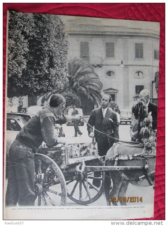 Pinay En Sicile   DEVANT LE GRAND HOTEL Sicilia - Sonstige & Ohne Zuordnung