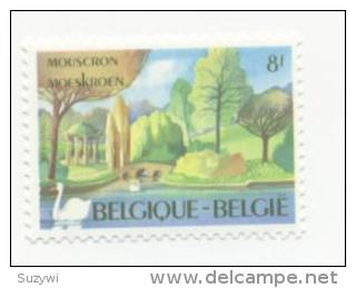 SWAN**BIRDS-BELGIUM-MNH-CYGNE**Oiseau-1983-Zwaan-Schwan-Birds-Mouscron - Cisnes