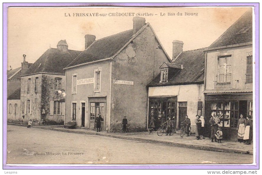 72 - La FRESNAYE Sur CHEDOUET -- Le Bas Du Bourg - La Fresnaye Sur Chédouet