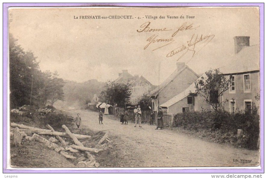 72 - La FRESNAYE Sur CHEDOUET --  Village Des Ventes Du Four - La Fresnaye Sur Chédouet