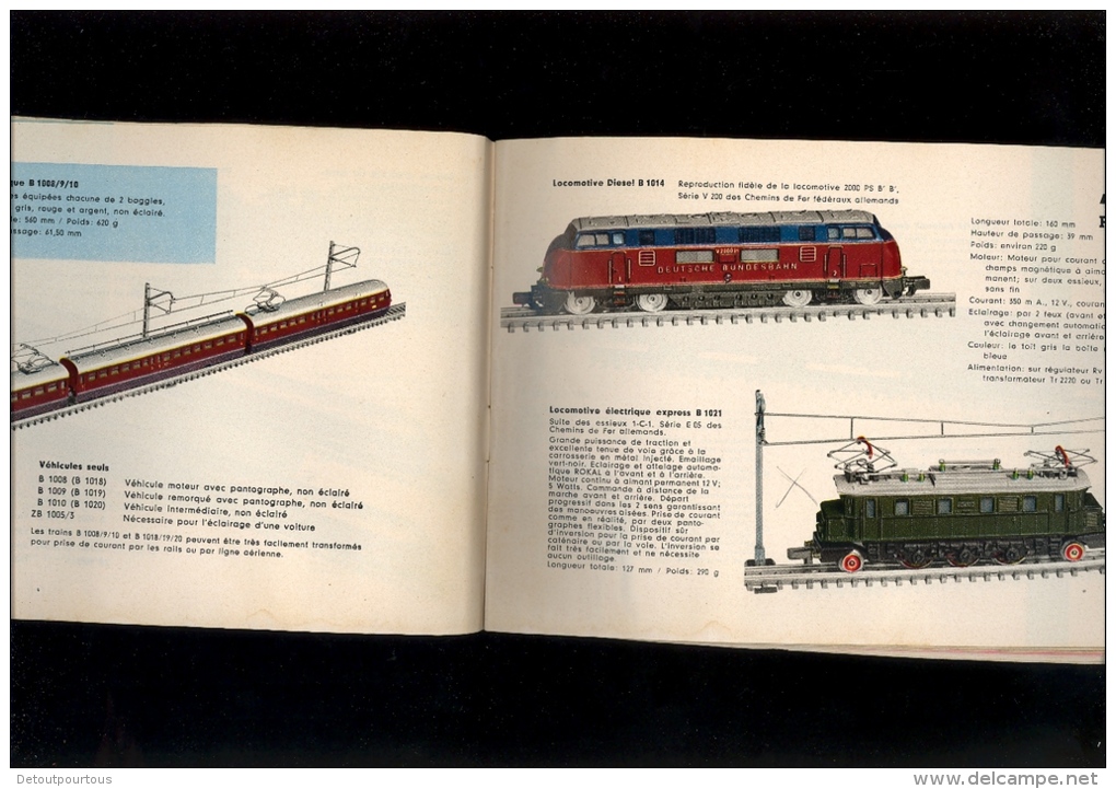 Catalogue ROKAL TT 12mm catalog N scale miniature train railways  Germany ZUG ModellBahn