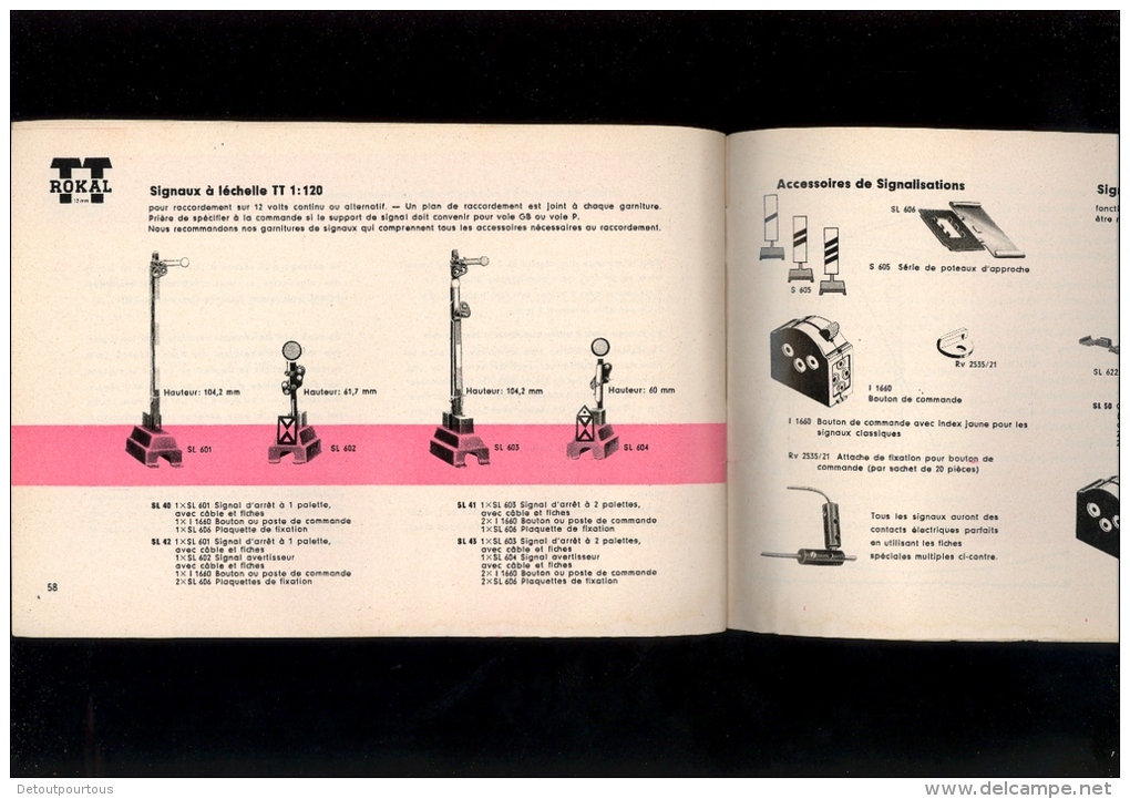 Catalogue ROKAL TT 12mm catalog N scale miniature train railways  Germany ZUG ModellBahn