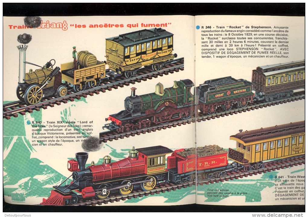 Catalogue HORNBY ACHO MECCANO TRIANG France 1964 HO scale miniature train railways   ZUG ModellBahn