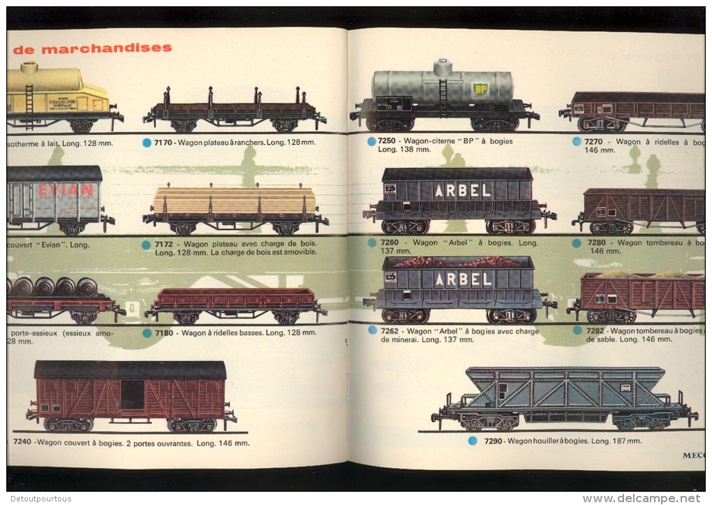 Catalogue HORNBY ACHO MECCANO TRIANG France 1964 HO scale miniature train railways   ZUG ModellBahn