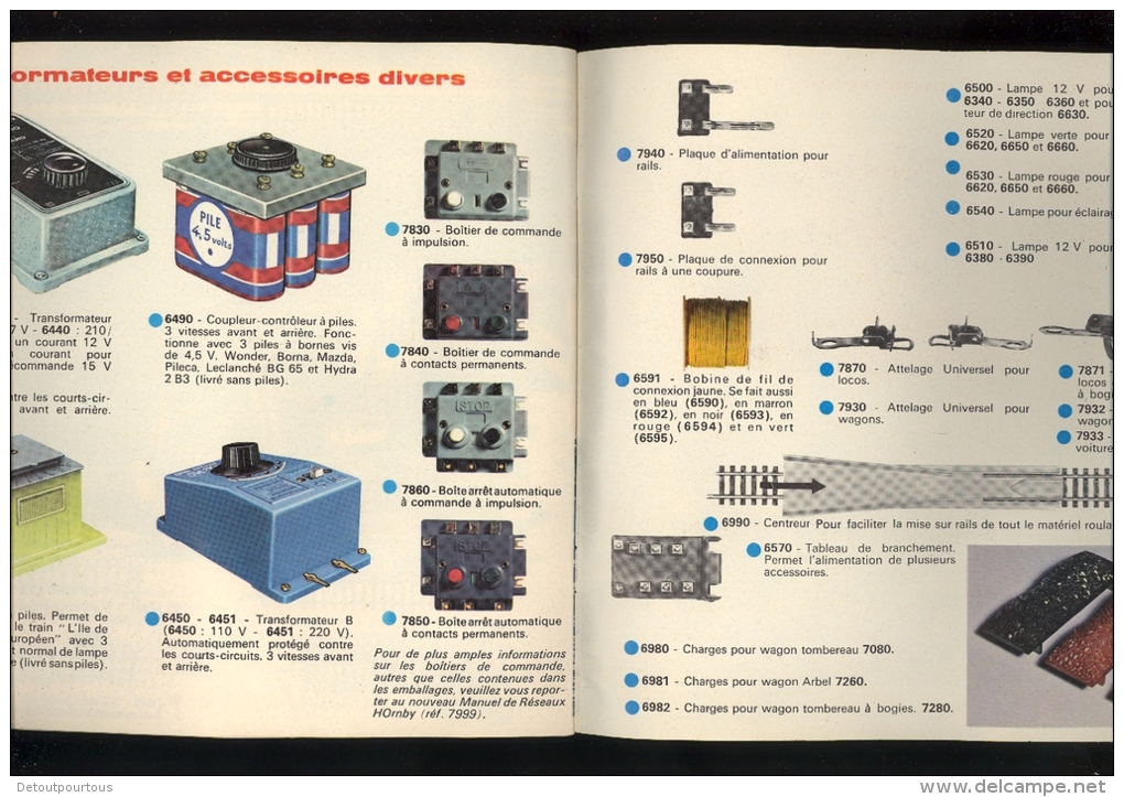 Catalogue HORNBY ACHO MECCANO TRIANG France 1964 HO scale miniature train railways   ZUG ModellBahn