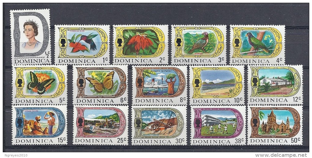 140016317  DOMINICA  YVERT  Nº  263/77  **/MNH - Dominique (...-1978)
