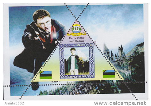 Fantasy Label Actor Harry Potter Cinema  NEW NICE 6 Blocks - Cinema