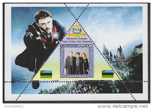 Fantasy Label Actor Harry Potter Cinema  NEW NICE 6 Blocks - Kino