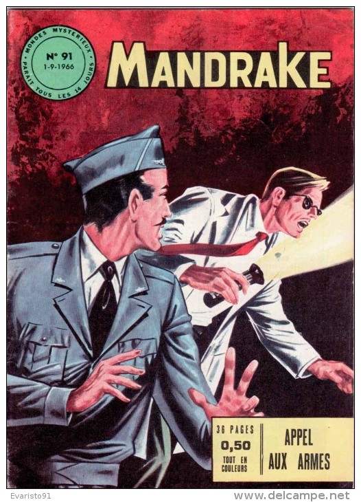 MANDRAKE - Mondes Mystérieux -  N°91 - Appel Aux Armes - Mandrake