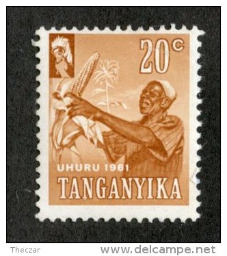 A-1 Tanganyika 1961  Scott #48*  Offers Welcome! - Tanganyika (...-1932)