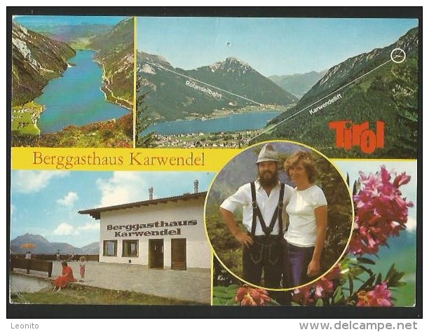 BERGGASTHAUS KARWENDEL Tirol Pertisau Skilift 1984 - Pertisau