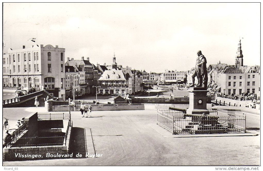 Cpsm Vlissingen, Boulevard De Ruyter - Vlissingen