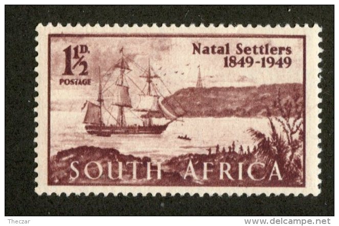 A-103  South Africa 1949  Scott #108a*  Offers Welcome! - Nuovi