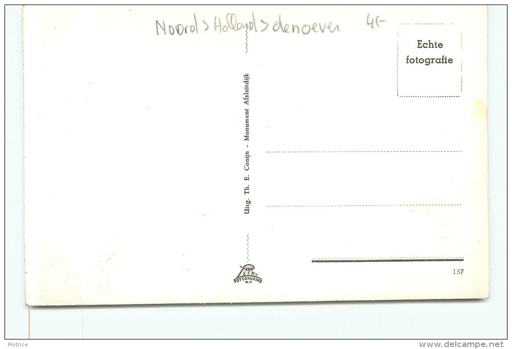 AFSLUITDIJK - Van Holland Naar Friesland, Carte Multivues. - Den Oever (& Afsluitdijk)