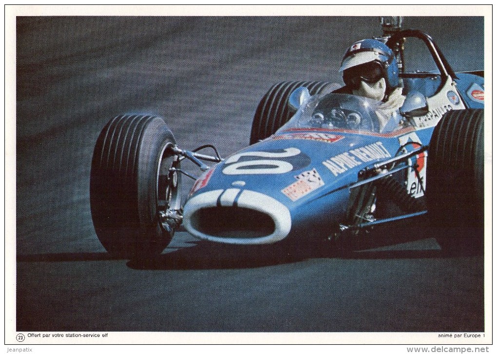 COURSE AUTOMOBILE - ALPINE RENAULT ELF Type Formule 3 - Patrick DEPAILLER - Autosport - F1