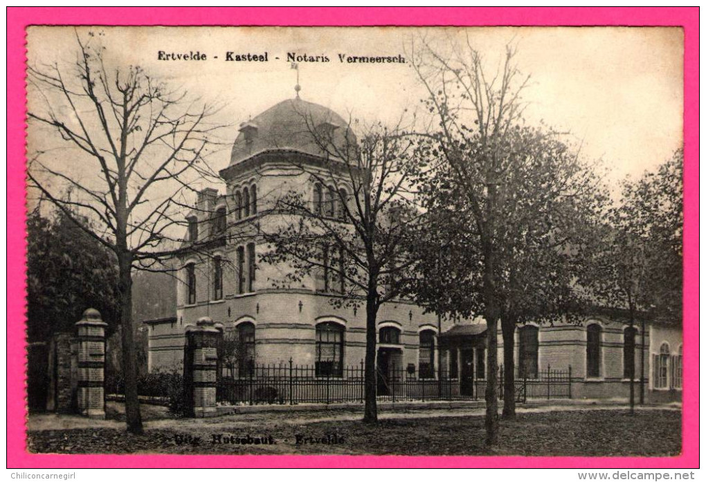 Ertevelde - Kasteel - Notaris Vermeersch - HUTSEBAUT - 1933 - Evergem