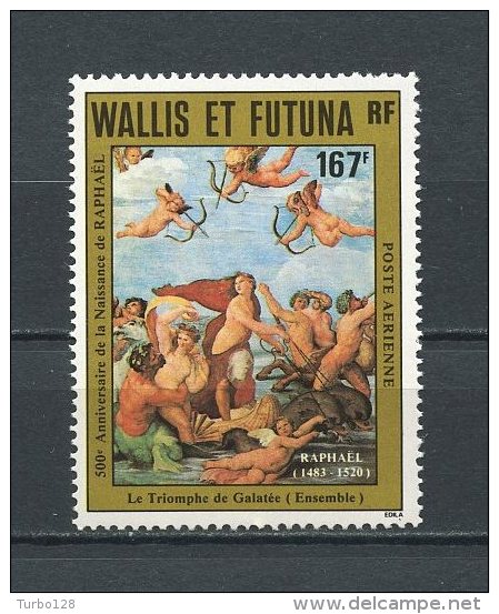 WALLIS FUTUNA 1983 PA N° 129 ** Neuf = MNH Superbe  Cote 4.90 € Peintures Paints RAPHAEL Tableaux Galatée - Unused Stamps