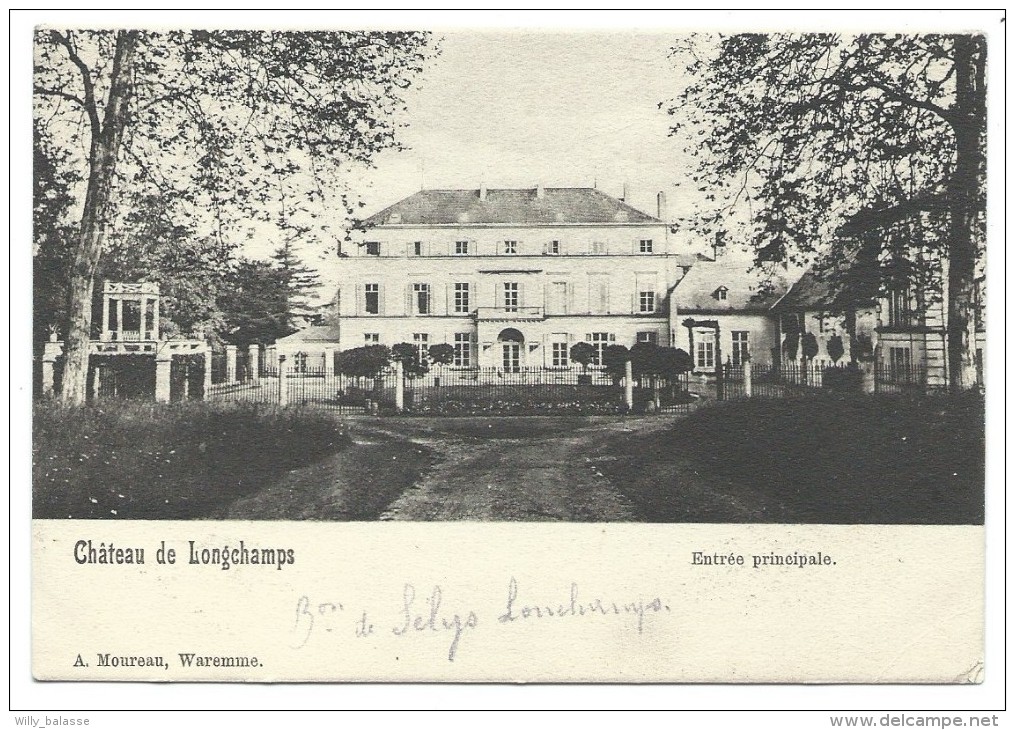 Carte Postale - Château De LONGCHAMPS - Entrée Principale - CPA  // - Bertogne