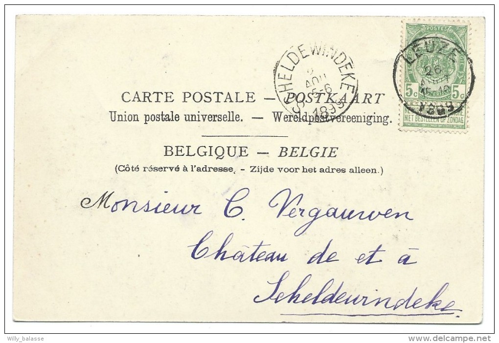 Carte Postale - LEUZE - Grand'Place - CPA  1899  // - Eghezée