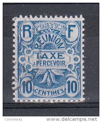 REUNION YT TAXE 7  Oblitéré - Timbres-taxe