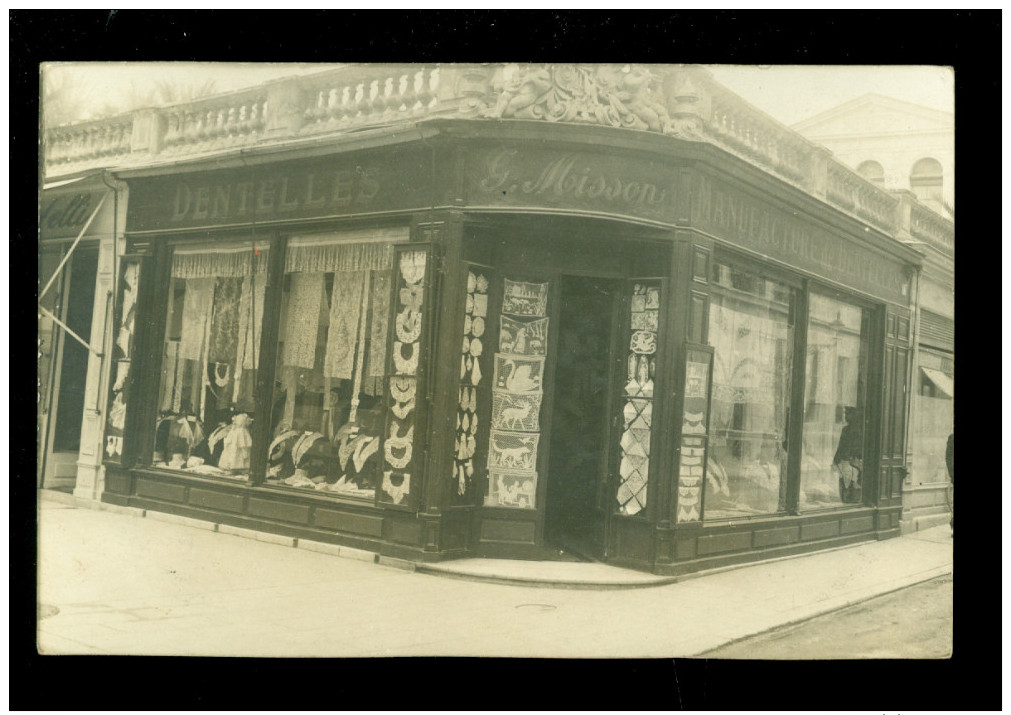 Onbekend Inconnu à Identifier Fotokaart  Carte Photo - Dentelles  G.Misson  Manufacture De Dentelles - Bruxelles ? - Zu Identifizieren