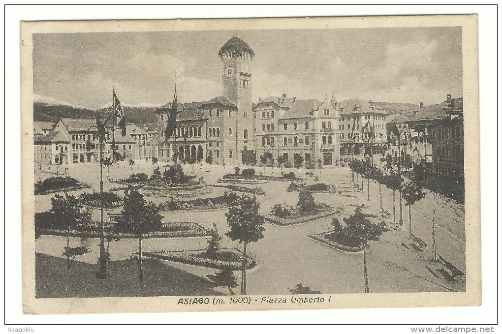 Vicenza, Asiago - "Piazza Umberto I°" - Vicenza