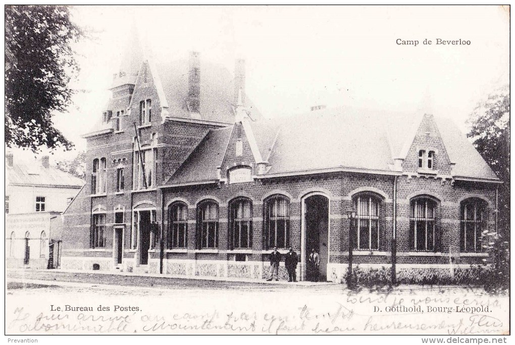 BOURG-LEOPOLD  - Camp De Beverloo - Le Bureau Des Postes - Leopoldsburg