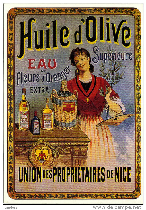 A- 83 - HUILE  D´ OLIVE   -( Ma Col. 93-95)  2 Scanns . - Advertising