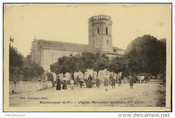 65 MAUBOURGUET / L'Eglise (XVIIème Siècle) / - Maubourguet