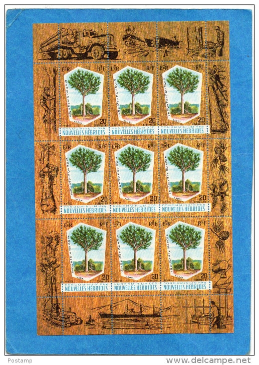 NOUVELLES HEBRIDES- BLOCS FEUILLET Du  N°280-neufs ****  Bel état -bonne Cote 8.50 Eu En  2008 - Unused Stamps