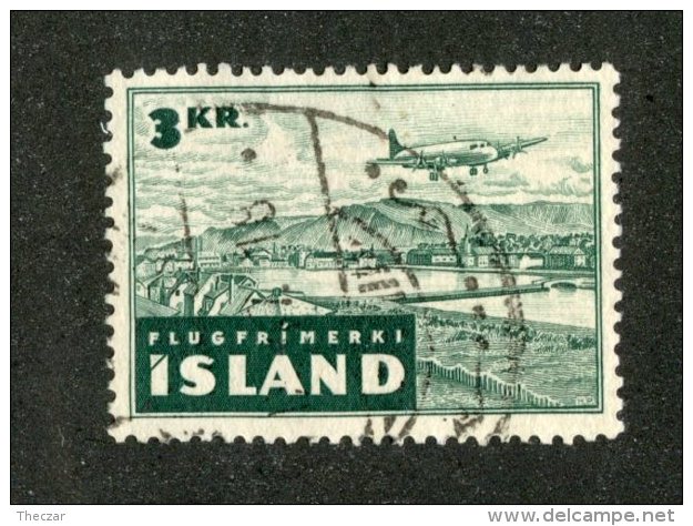 A-212  Iceland 1947  Scott #C26  Offers Welcome! - Poste Aérienne