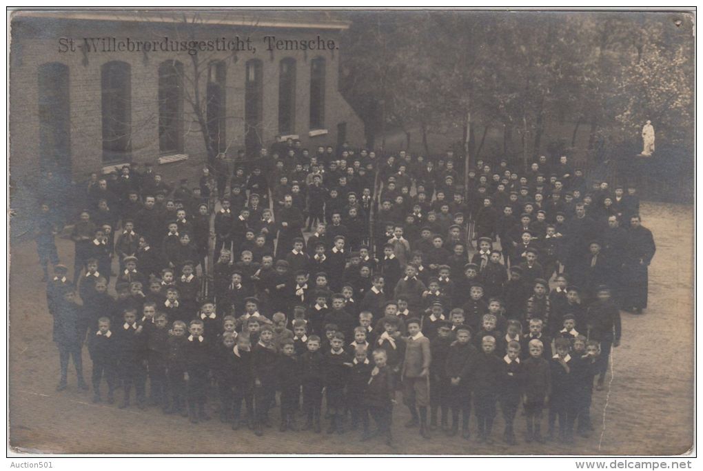 23258g St-WILLEBRORDUSGESTICHT - Temsche -  1910 - Photo-carte - Temse