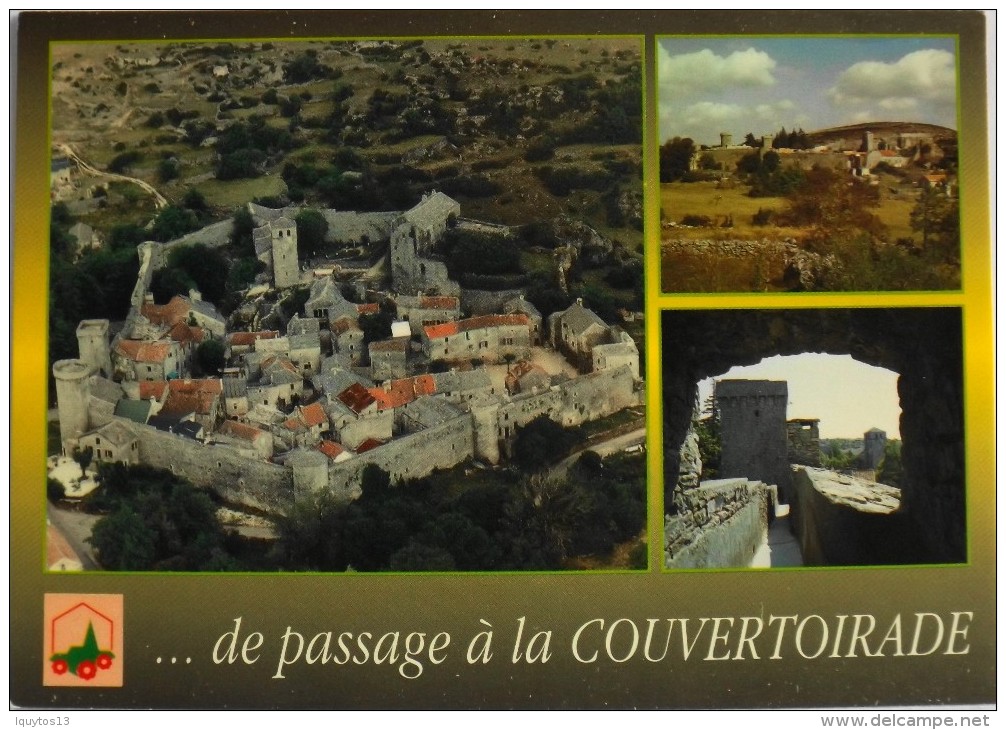 C.P.M. - AVEYRON - La Couvertoirade - Sur Le Plateau Du Larzac - Le Village - TBE - Autres & Non Classés
