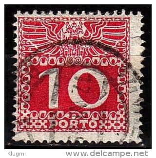 ÖSTERREICH AUSTRIA [Porto] MiNr 0038 Y ( O/used ) [La] - Impuestos