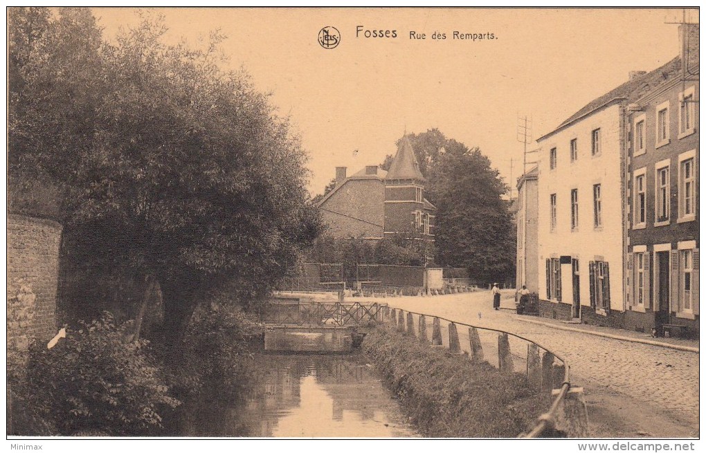Fosses - Rue Des Remparts - 1925 - Fosses-la-Ville