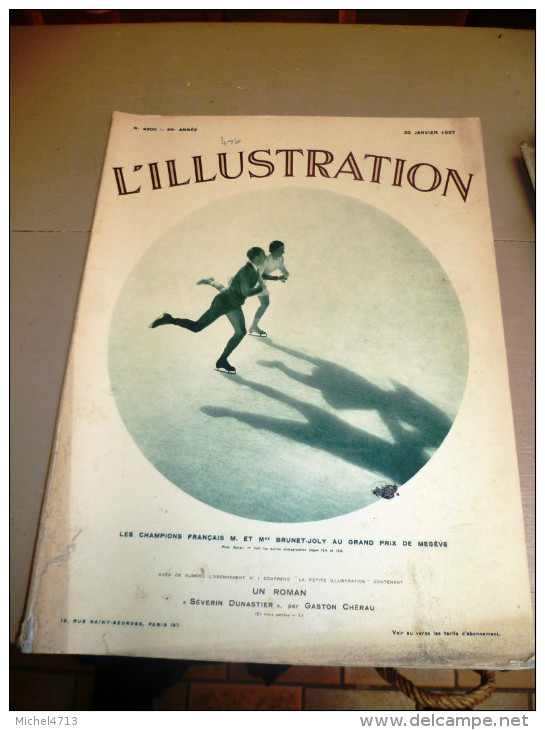 Numéro 4900   Du  30 Janvier 1937 - L'Illustration