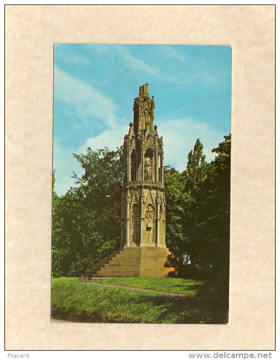 49860   Regno  Unito,   Queen  Eleanor Cross,  Northhampton,  VG  1970 - Northamptonshire