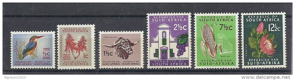 140016379  AFRICA  DEL  SUR  Nº  248/250/252/255/257  **/MNH - Ungebraucht