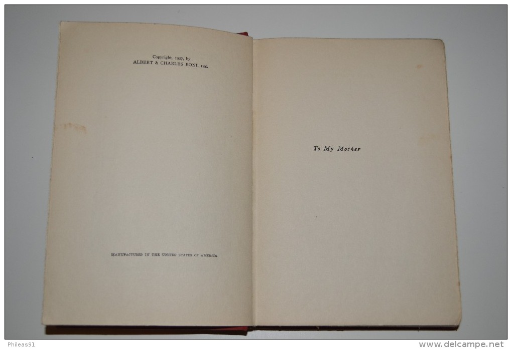 The bridge of San Luis Rey by Thornton WILDER 1927 Grosset & Dunlap Publishers