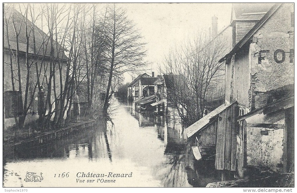 BOURGOGNE - 89 - YONNE - CHATEAU RENARD - Vue Sur L'Oanne - Saint Clement