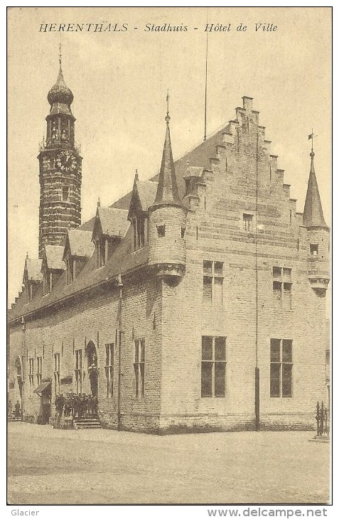 HERENTHALS - Stadhuis - Hôtel De Ville - Uitg. Bastiaensen - Herentals