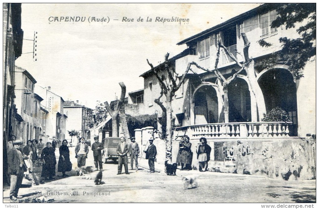 Capendu - Rue De La République - Capendu