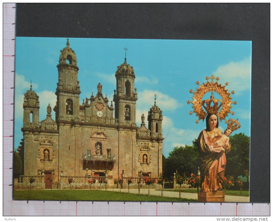 SANTUARIO DE NUESTRA SEÑORA DE LOS MILAGROS - ORENSE - 2 Scans (Nº09109) - Orense