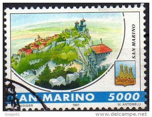 1997 San Marino Castelli Di San Marino L 5000 - Gebraucht