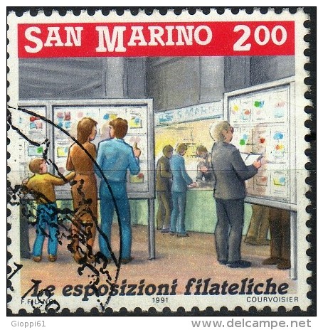 1991 San Marino - Invito Alla Filatelia L 200 - Gebraucht